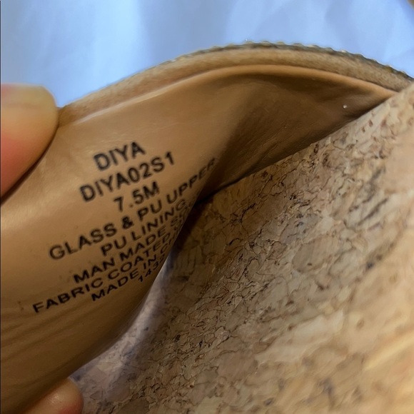 Steve Madden Glittering Silver Slide Sandals - Picture 8 of 11